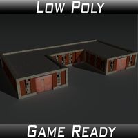 Low Poly Factory Building 3 - Extended Licence