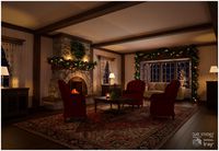 Winter Cottage Interior