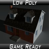 Low Poly House 6 - Extended Licence