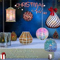 Caged Lanterns - Christmas Add on for DAZ