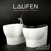Подвесной унитаз и биде Laufen Mimo