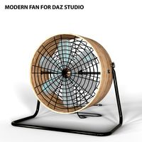 Modern fan for Daz Studio