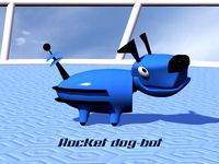 Rocket the dog-bot