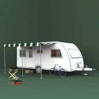 1950's Caravan For Vue