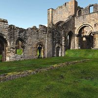 Abbey In Ruins: Monastery for Vue