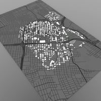 Houston Cityscape - 3ds and obj - Extended License