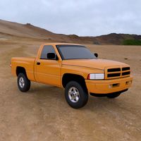 Dodge Ram Pickup 1997 - 3ds/ obj - Extended License