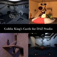 Goblin King's Castle for DAZ Studio