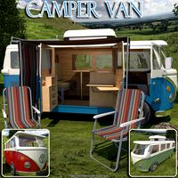 Camper Van for Poser