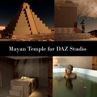 Mayan Temple for DAZ Studio