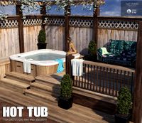 Hot Tub Daz Studio - Extended License