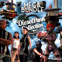 Dieselpunk MEGABUNDLE for Daz studio