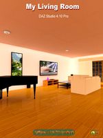 My Living Room DAZ