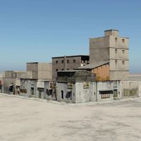 Shanty Town Buildings 2: City Block A - for Vue
