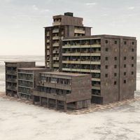 Shanty Town Buildings 2: City Block C - for Vue