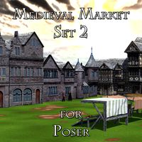 Medieval Market 2 - for Poser - Extended License