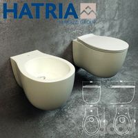 HATRIA Le Fiabe vaso(Y1AC)_bidet(Y1A9) sospeso (wall hung) 2014