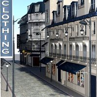 European Street - for DAZ Studio