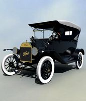 FORD T TOURING 1915 EXTENDED LICENSE