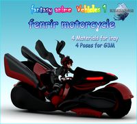 fantasy-anime-Vehicles 1 _ fenrir motorcycle