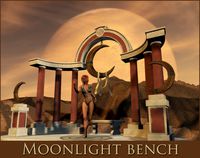 Moonlight bench