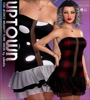 Uptown for dForce Naughty Flare Dress