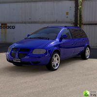 Caravan Minivan (for DAZ Studio)