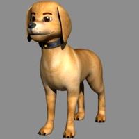 Dog 3D Model