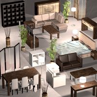 Everyday items, Furniture collection 1 - Extended License