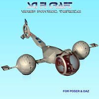 Sci Fi Craft Wasp Patrol Vehicle