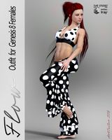Flow Outfit for Genesis 8 Females
