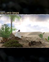 3D Scenery: Dryland Oasis - Extended License
