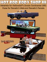 Hot Rod Body Shop Series 3 for Nationale7 Lincoln Continental 1961, G3M and G3F