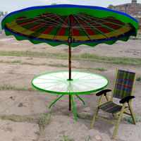 Patio Set FBX OBJ