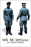 WW2 SS officer - Extended License