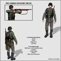 WW2 German Infantry M3 - Extended License