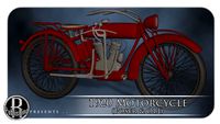 1920s Motorcycle (OBJ & Poser) - Extended License