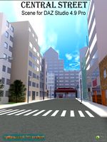 Central Street for Daz Studio