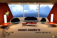 Moon Modern Floating Furniture Set