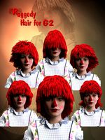 Raggedy Hair for Genesis 2 Males & Females