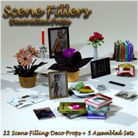 SceneFillers: DecoProps Extended License