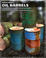 Photo Props: Oil Barrels
