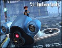 Sci-fi Bumblebee Speeder
