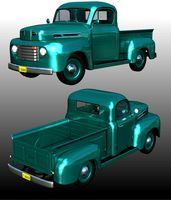 FORD F100 1950 - for POSER