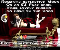 Chained Moon with Charms