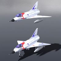 Mirage IIIC (for Poser)