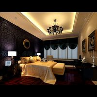 Photorealistic Bedroom 0016 3D Model