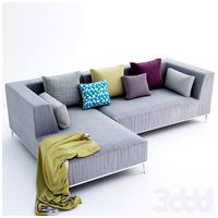 Velvet collection sofa