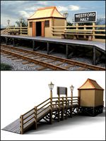 GWR Halt and Pagoda