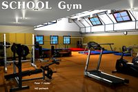 School Gym - Extended License